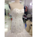 Aoliweiya Brand New Real Sample noiva vestido de casamento sereia